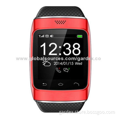 Android 3G smart watch with GPS, Bluetooth, calling function and capacitive touch screen